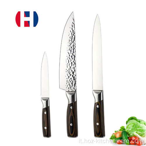 Coltello da cucina durevole in acciaio inossidabile